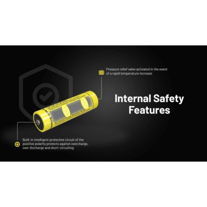 Nitecore 21700 5500mAh 20A 3.6V Rechargeable Protected Li-ion Battery NL2155HP