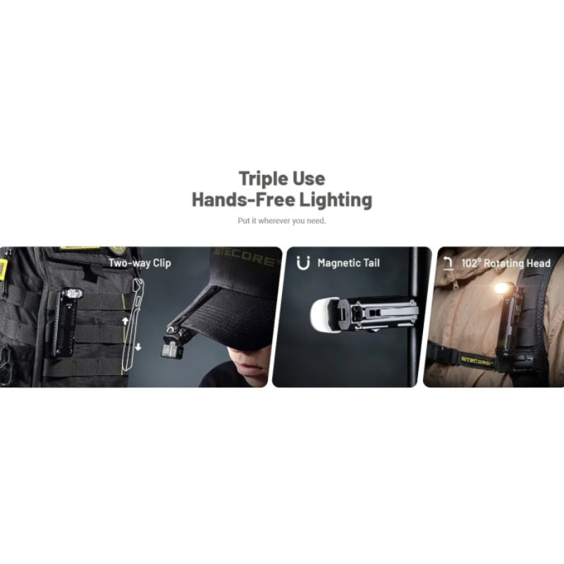 Nitecore EDC09 MCT UHE LED 1600L Flashlight