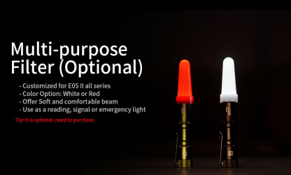 Manker E05 II Rechargeable EDC Flashlight 1300 Lumens
