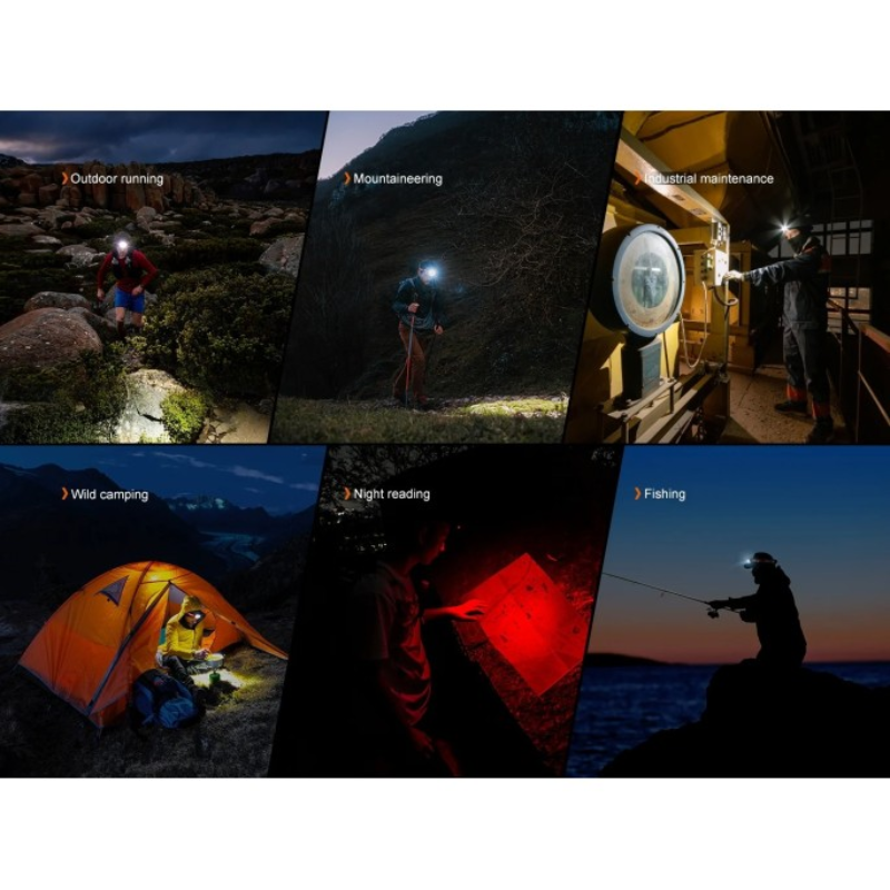 Fenix HP12R-T SFT25 + SST20 LED 1300L Trail Running Headlamp