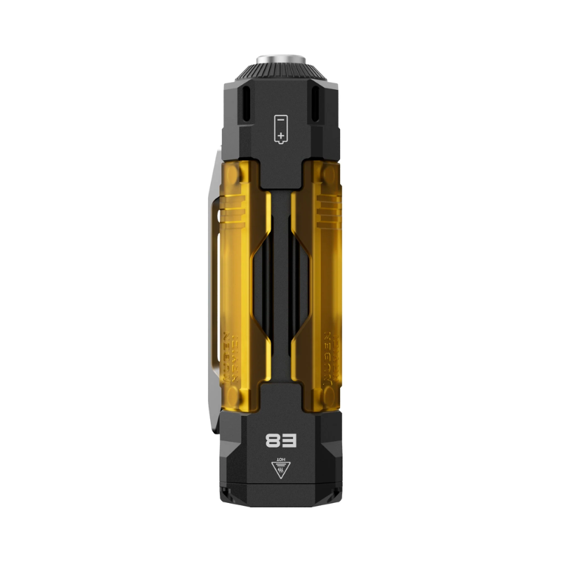 Wuben E8 Compact Magnetic Modular 1300 Lumen EDC Camping Flashlight