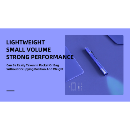 Wuben E19 365nm UV LED Pen Light