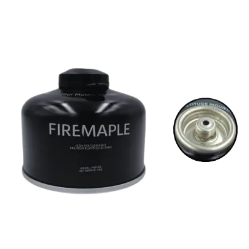 Firemaple Black Premium ISO Butane Gas 110g - 450g