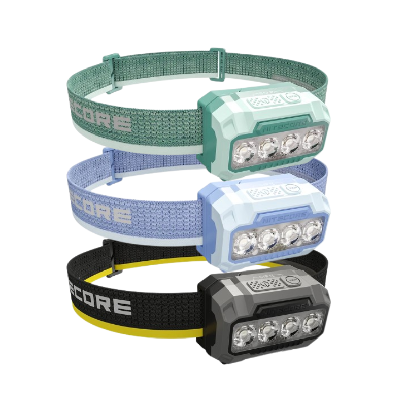 Nitecore HA23 UHE MCT 600L Headlamp + 3xAAA Alkaline Batteries
