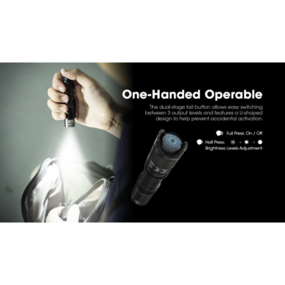 Nitecore MT1A Pro NiteLab UHi 25 LED 800L CW Flashlight w Rechargeable Battery