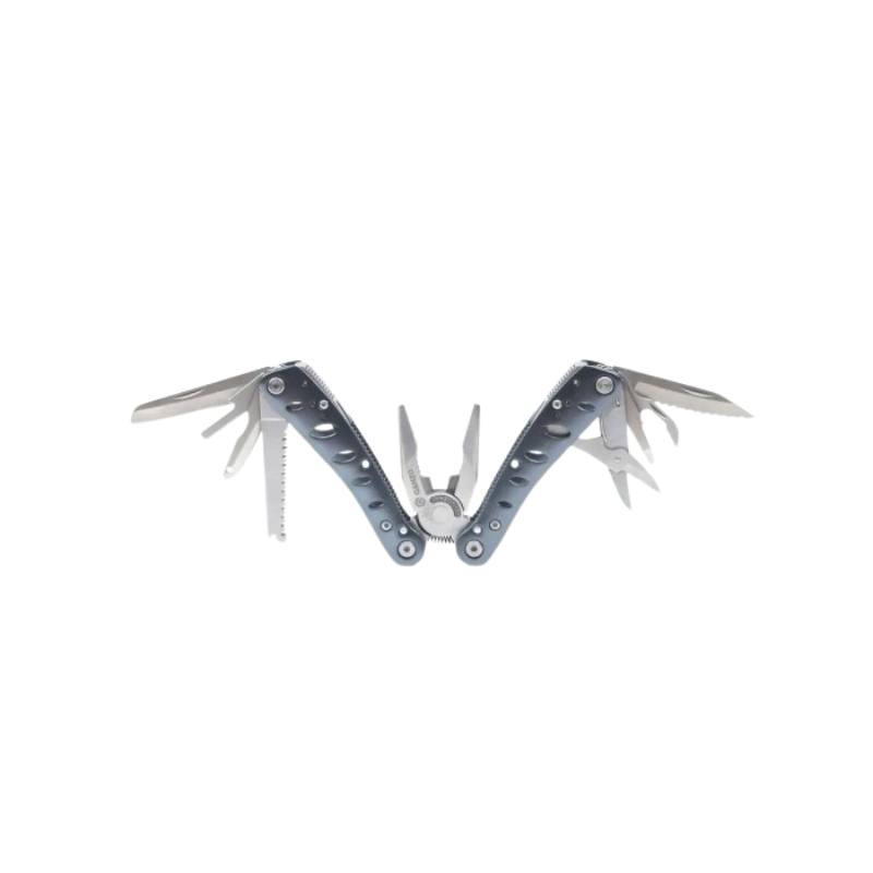 Ganzo G101H Full Size Grey Handle Multitool Plier with Bits