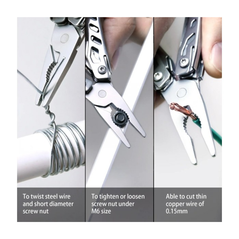 NexTool 11-in-1 Mini Flagship NE20122 (Dark) Steel Multitool