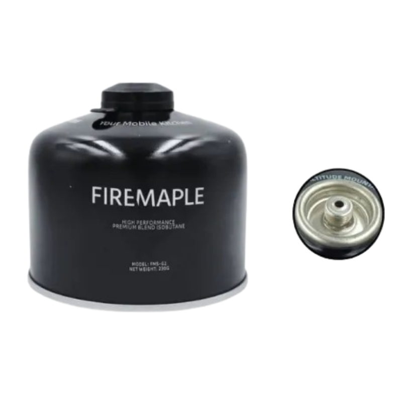 Firemaple Black Premium ISO Butane Gas 110g - 450g