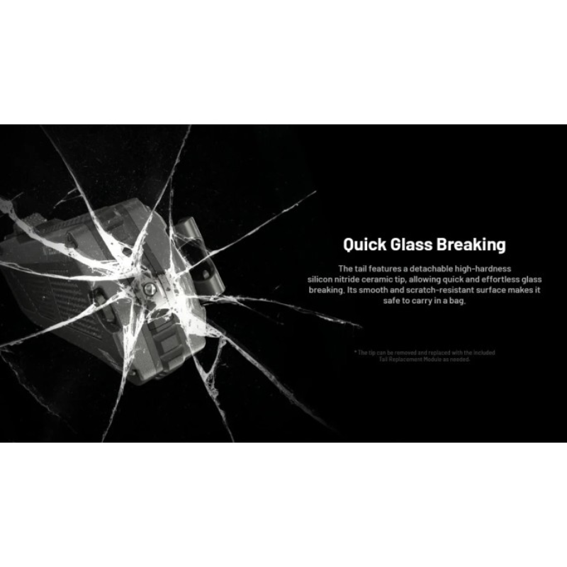 Nitecore EDC17 NiteLab UHi 25 LED 1500 Lumens EDC USB Rechargeable Flashlight