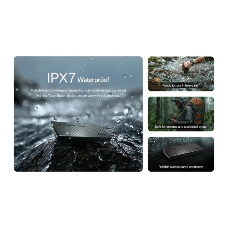 Nitecore NB10000 Gen4 Quick-Charge Dual USB-C Port 10000mAh Power Bank