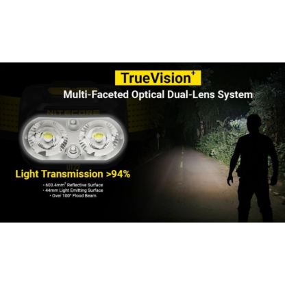 Nitecore UT27 MCT 800L High CRI Three Colour Temperatures Rechargeable Headlamp (Pro Package)