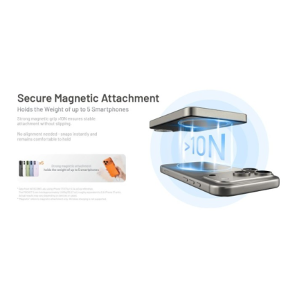 Nitecore Pocket 5 Magnetic Built-in USB-C Cable Pocket Power Bank