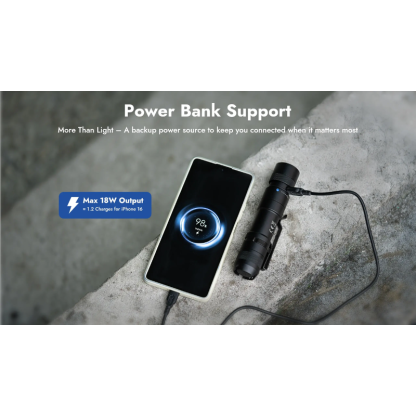 Wuben L3 3000 Lumens EDC Tactical Pocket Flashlight