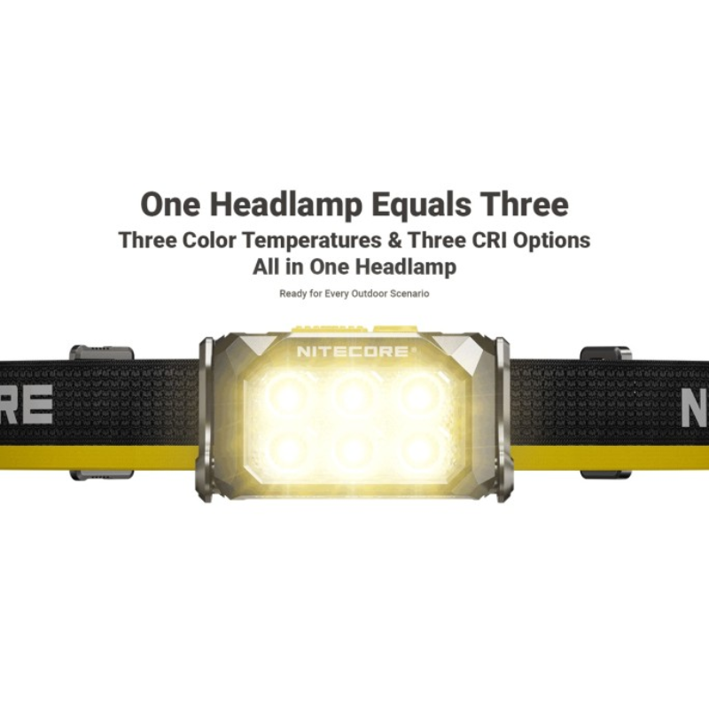 Nitecore HA29 UHE NiteLab MCT UHE LED 1200L Rechargeable Headlamp
