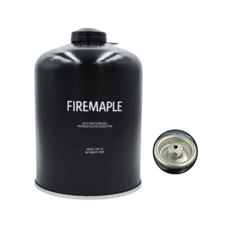 Firemaple Black Premium ISO Butane Gas 110g - 450g