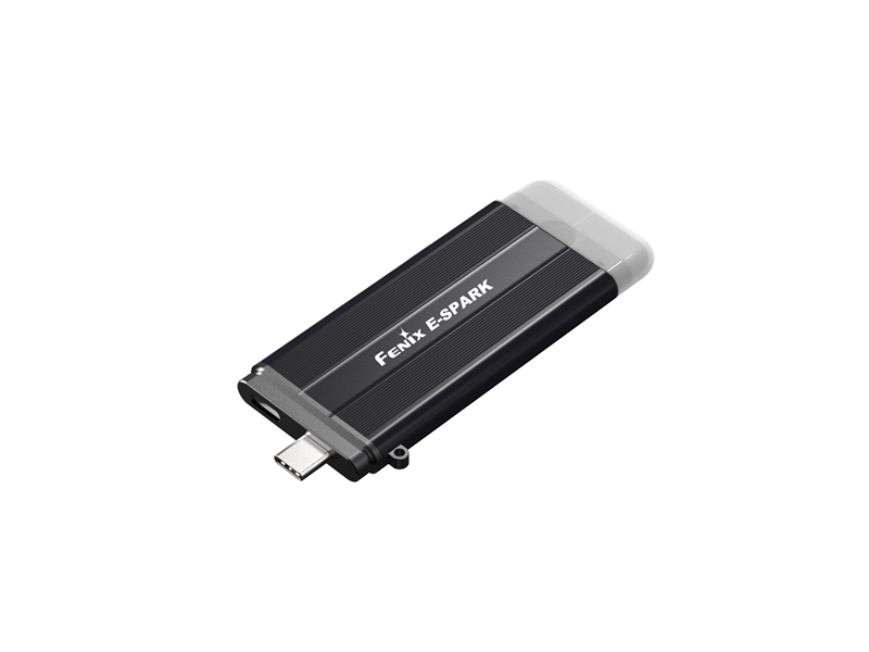 Fenix E-Spark Emergency Rechargeable Keychain Flashlight 100 Lumens