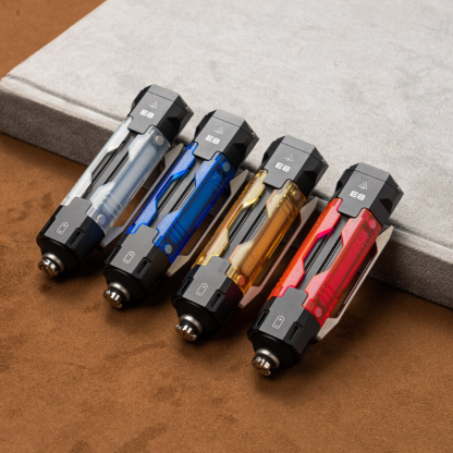 Wuben E8 Compact Magnetic Modular 1300 Lumen EDC Camping Flashlight