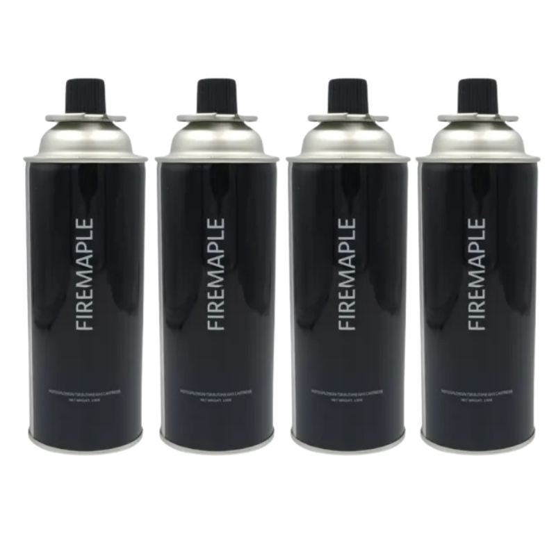 Firemaple Black Premium ISO Butane Gas 110g - 450g