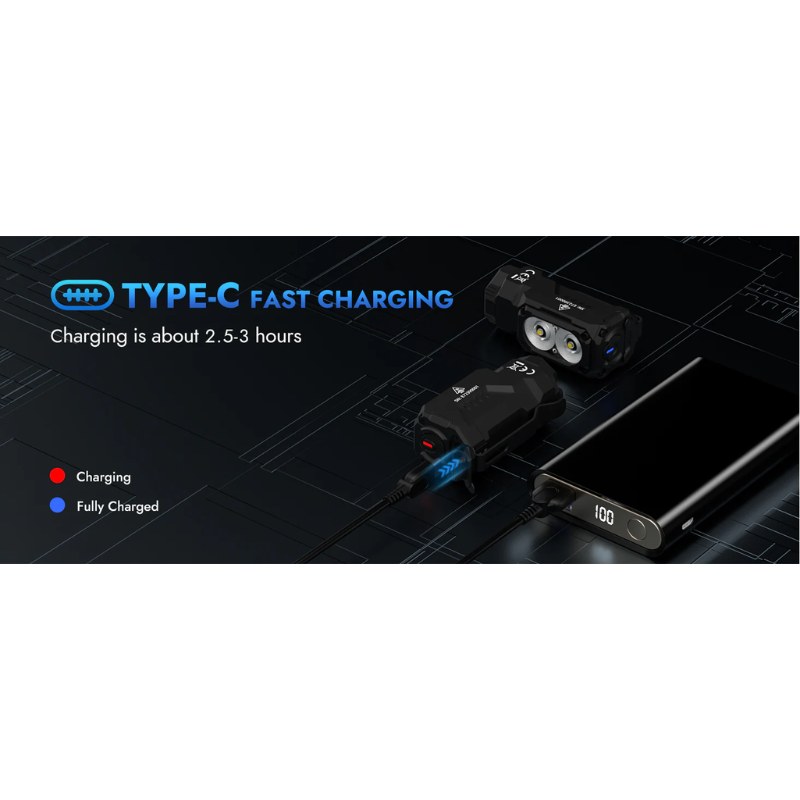 WUBEN E7 Magnetic Multi-functional EDC Flashlight 1800 Lumens