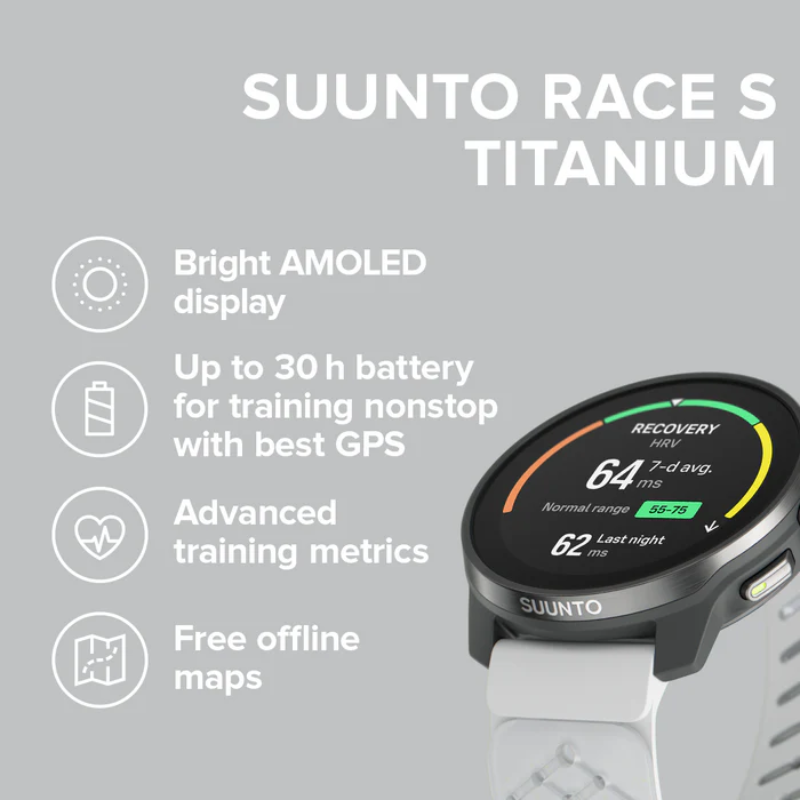 Suunto Race S Titanium Watch