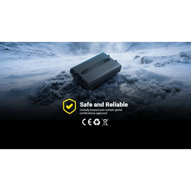 Nitecore HLB2500 2500mAh Li-ion Rechargeable Battery for Nitecore HA27 UHE & HA29 UHE