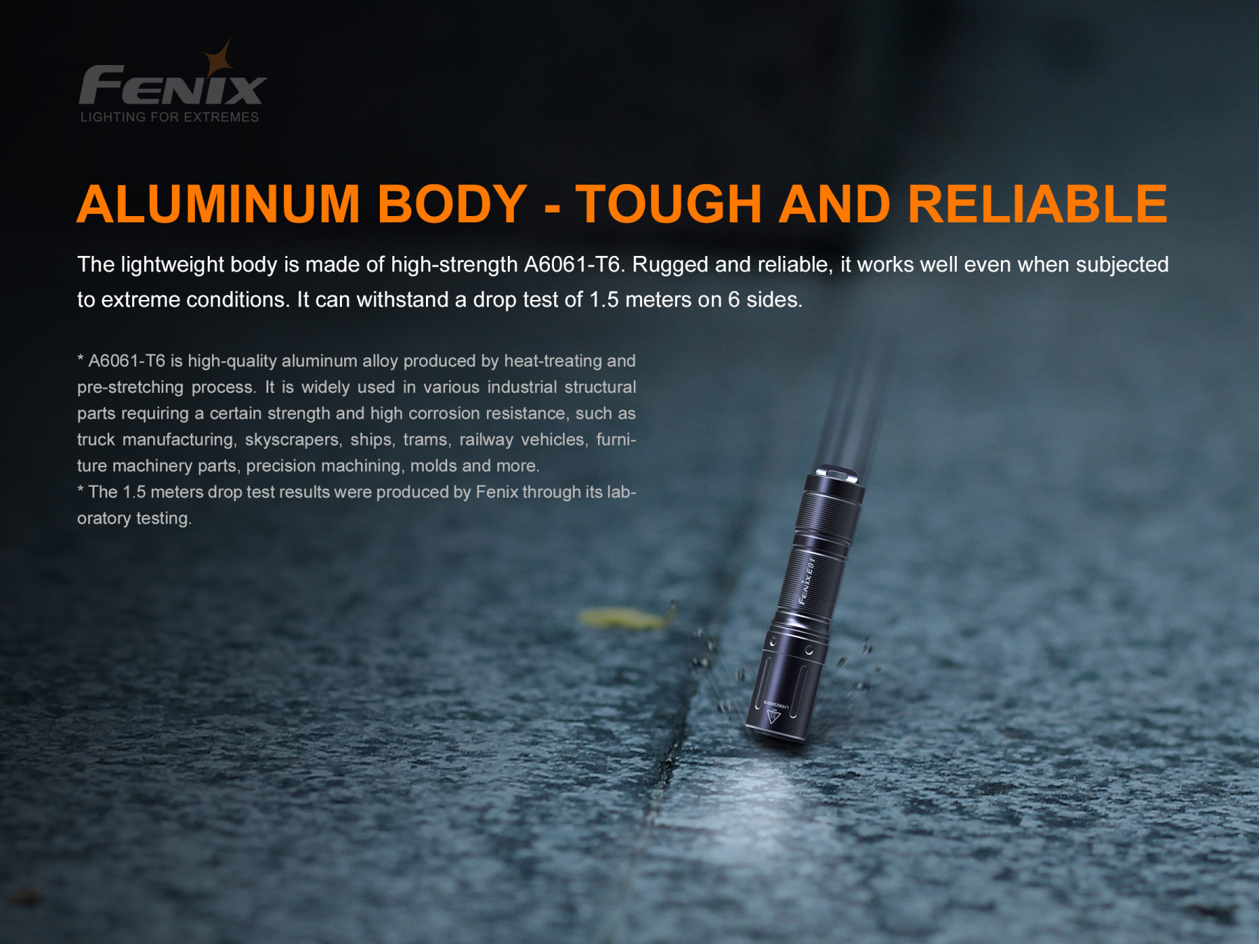 Fenix E01 V2.0 Keychain Flashlight 100 Lumens