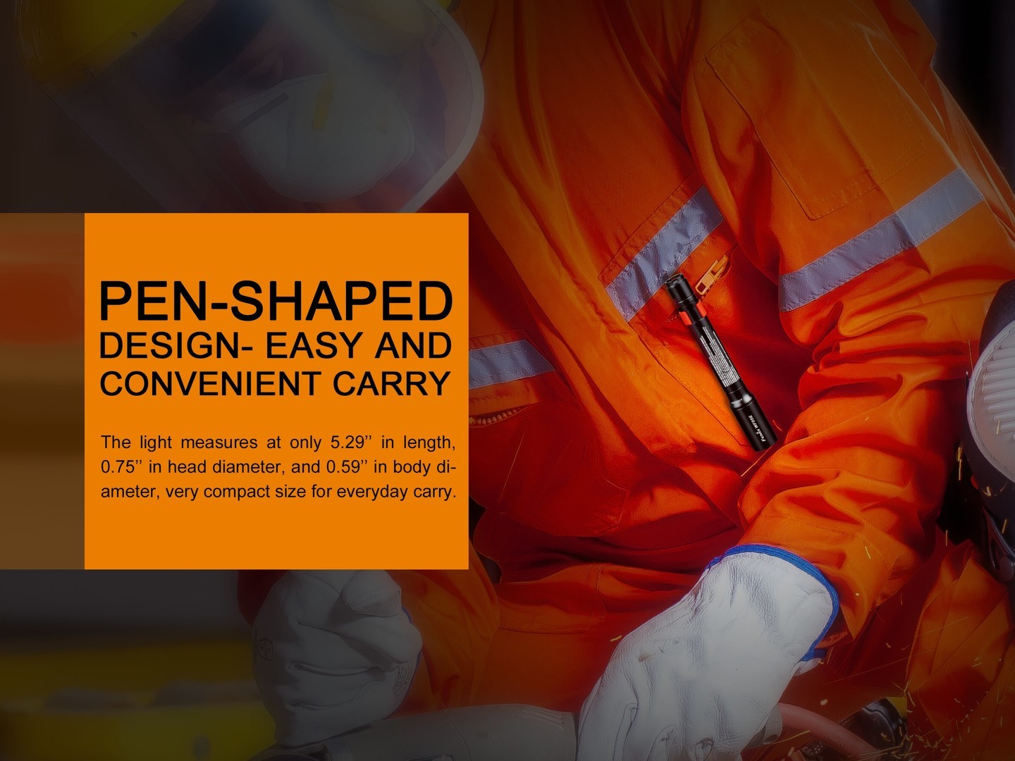 Fenix WF05E Intrinsically Safe Flashlight 85 Lumens