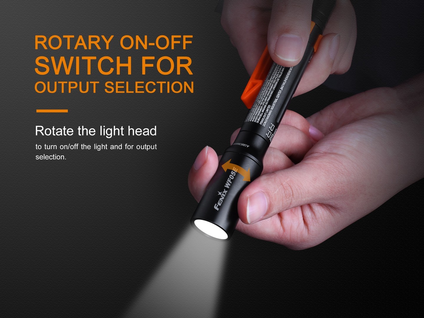 Fenix WF05E Intrinsically Safe Flashlight 85 Lumens
