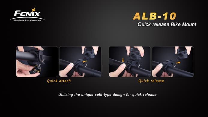 Fenix ALB-10 Quick Release Bicycle Mount