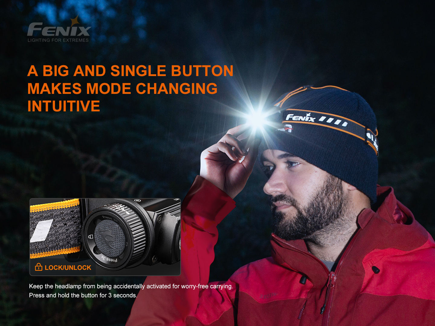 Fenix HM60R Rechargeable Headlamp 1200 Lumens