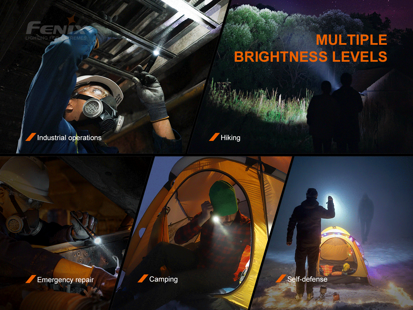 Fenix LD22 V2.0 Rechargeable Flashlight 800 Lumens