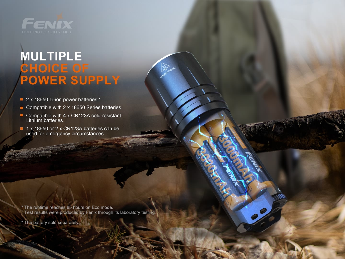 Fenix TK35UE V2.0 Tactical Flashlight 5000 Lumens