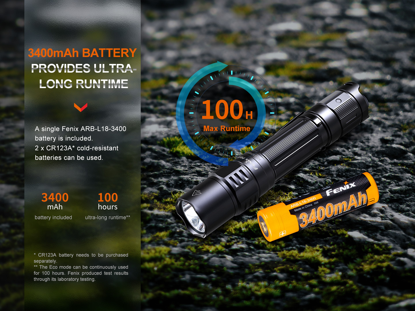 Fenix PD35R Rechargeable Flashlight 1700 Lumens