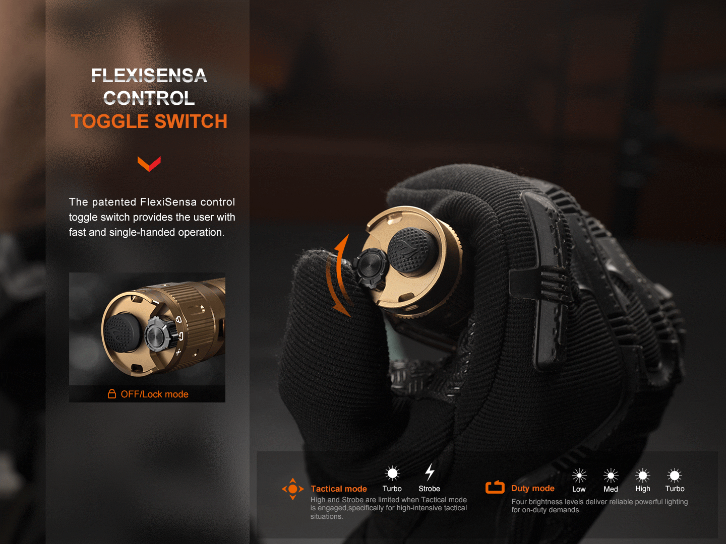 Fenix TK20R UE Rechargeable Tactical Flashlight 2800 Lumens