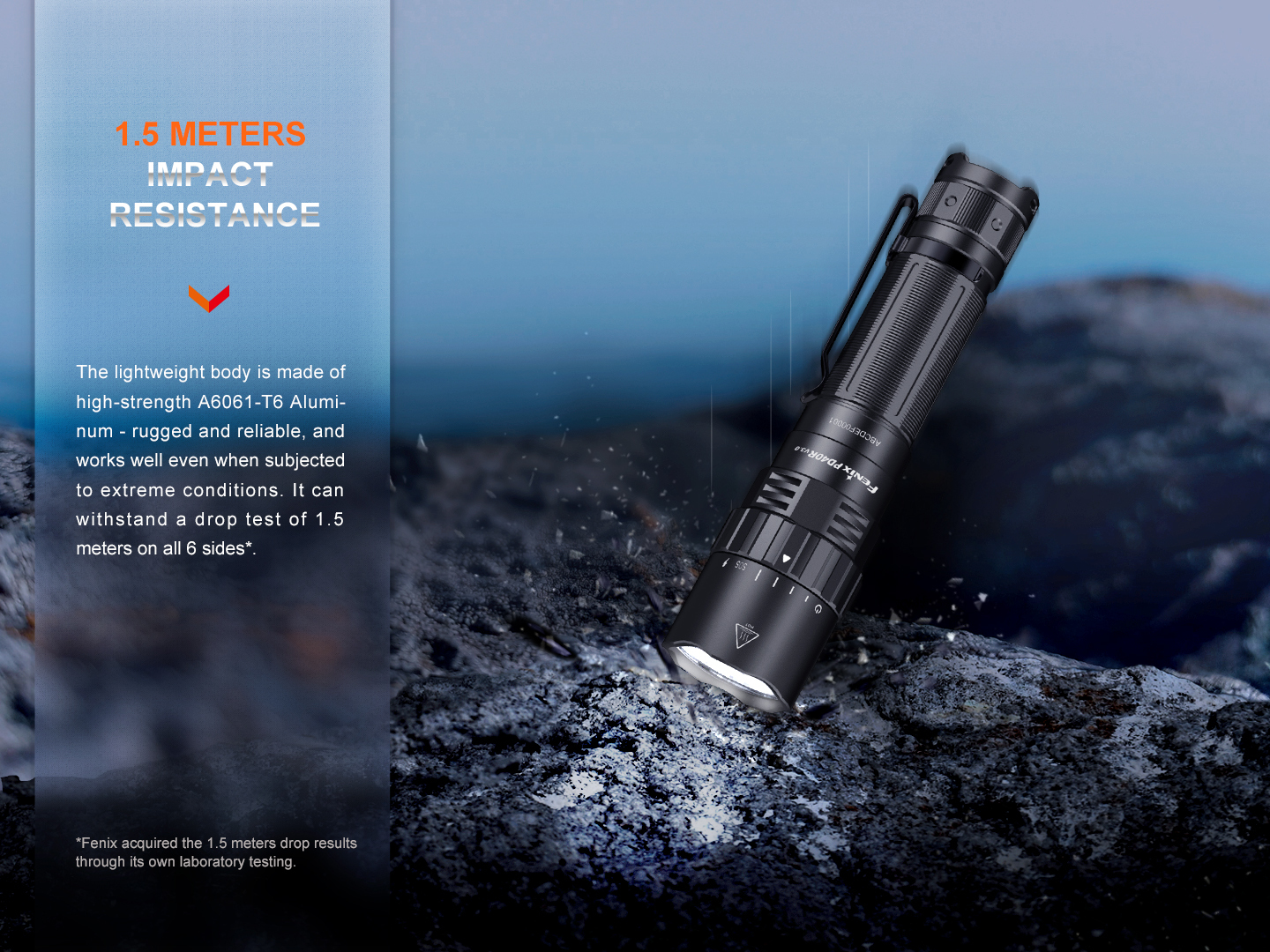 Fenix PD40R V3.0 Rechargeable Flashlight 3000 Lumens