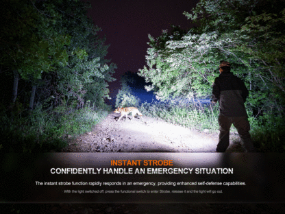 Fenix HT32 Rechargeable Outdoor Hunting Flashlight 2500 Lumens