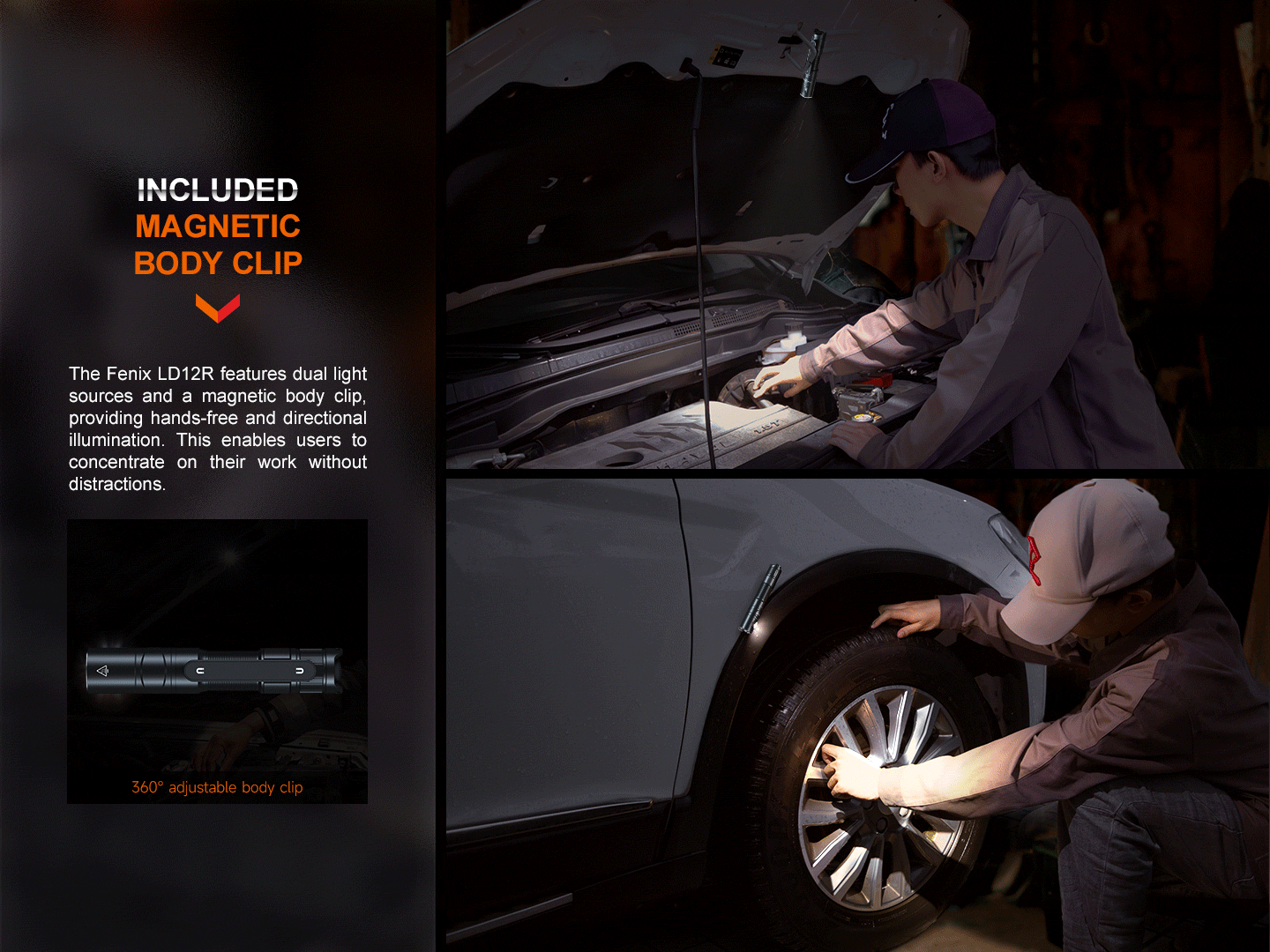 Fenix LD12R Rechargeable Flashlight 600 Lumens