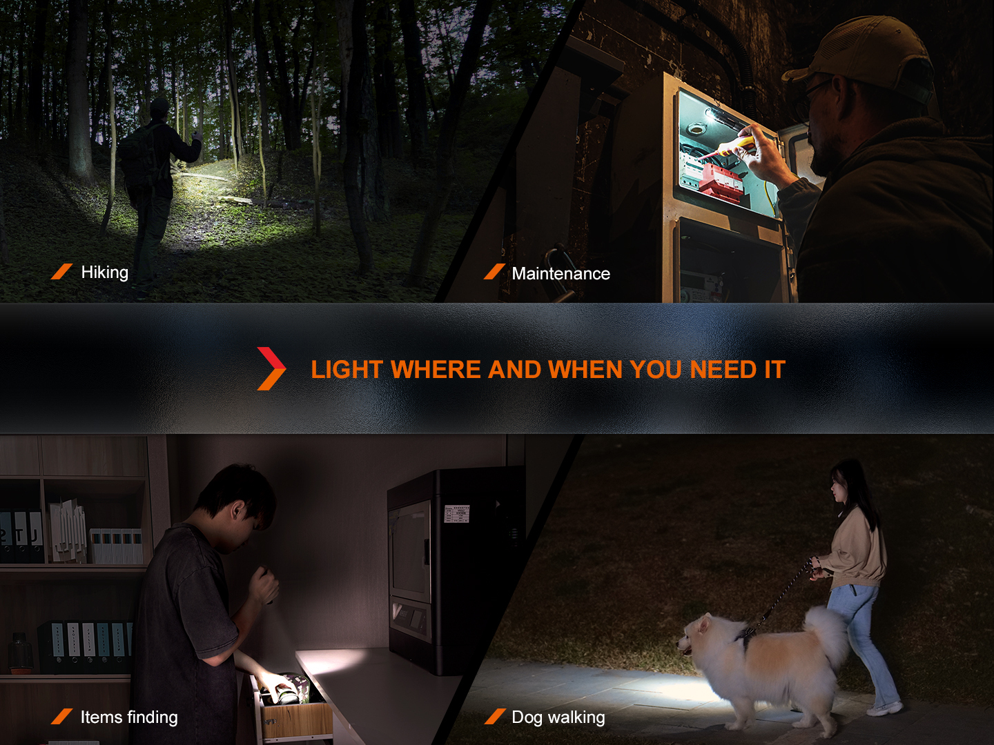 Fenix LD12R Rechargeable Flashlight 600 Lumens