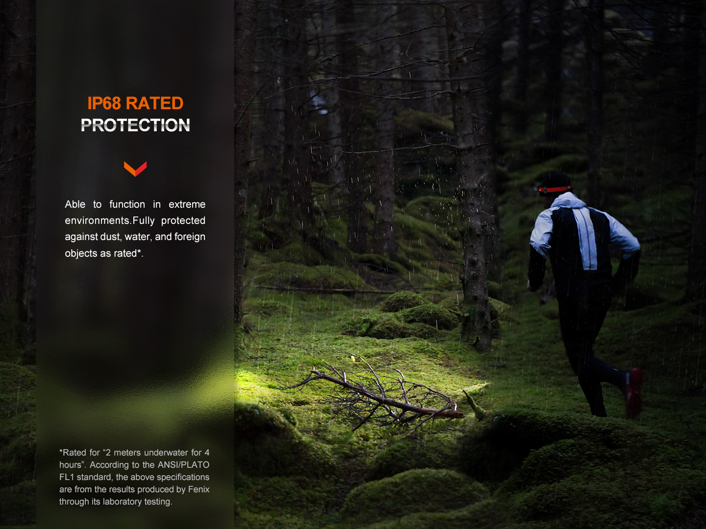 Fenix HM62-T Rechargeable Running Headlamp 1200 Lumens