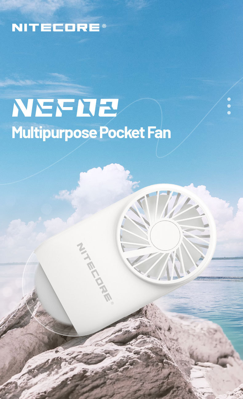 Nitecore NEF02 Multipurpose Pocket Fan
