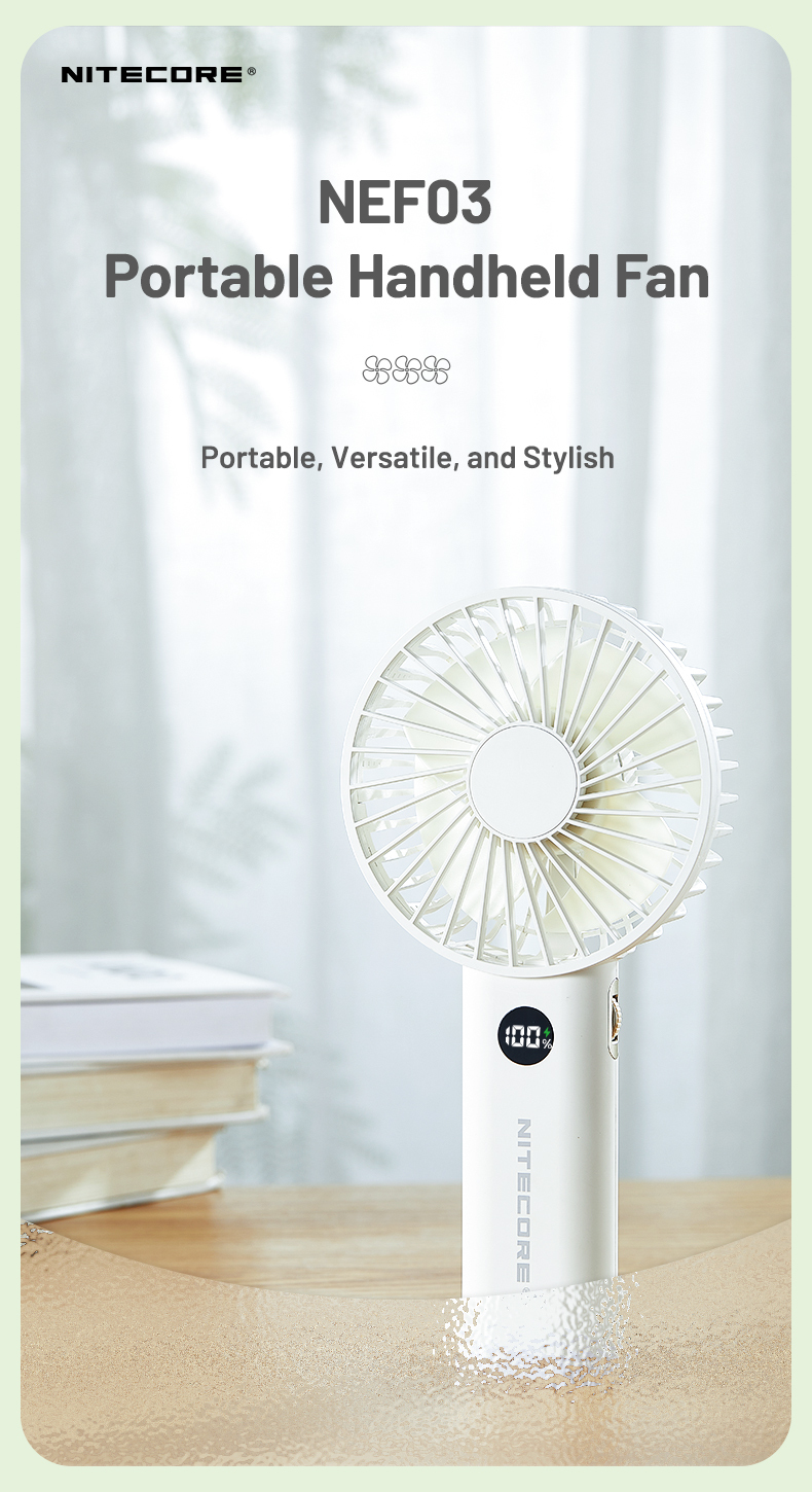 Nitecore NEF03 Multipurpose Handheld Fan