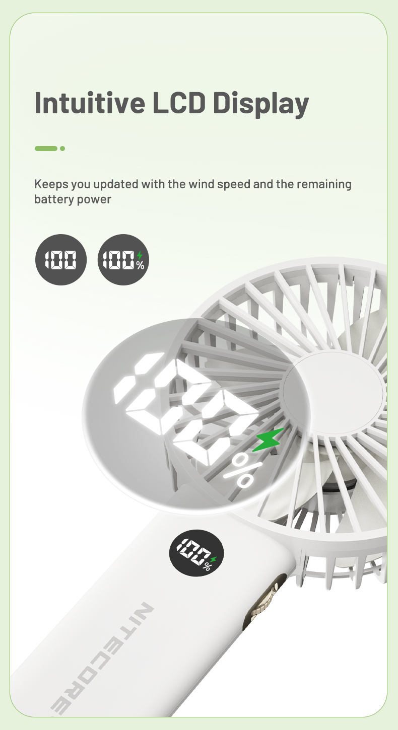 Nitecore NEF03 Multipurpose Handheld Fan