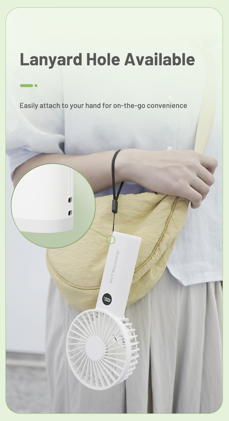 Nitecore NEF03 Multipurpose Handheld Fan