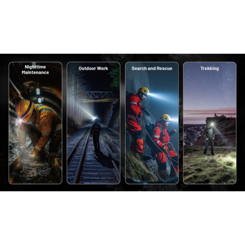 Nitecore HC75 UHE 3000L NiteLab UHE LED Rechargeable Headlamp