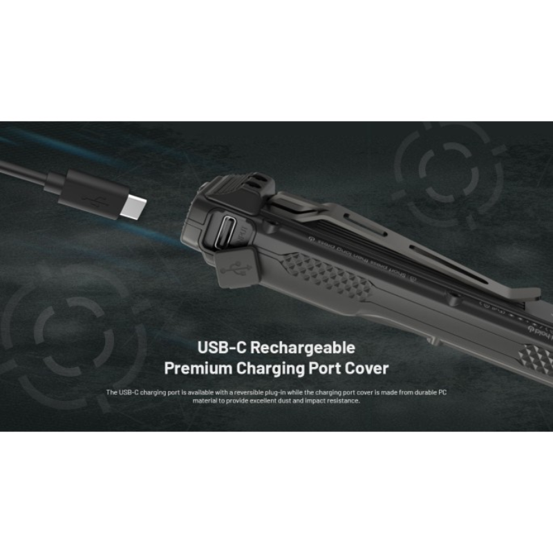 Nitecore EDC25 2x NiteLab UHi 20 LED 3000L CW Rechargeable Flashlight