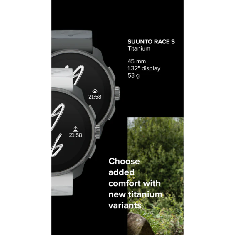 Suunto Race S Titanium Watch
