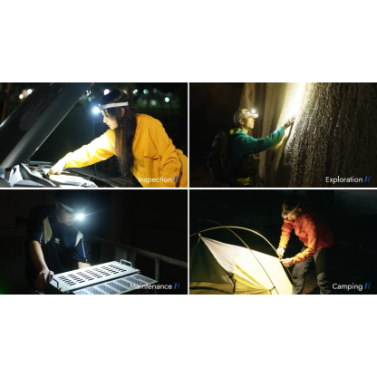 Wuben H4 Multi-function Lighting Rechargeable Hunting LED Headlamp