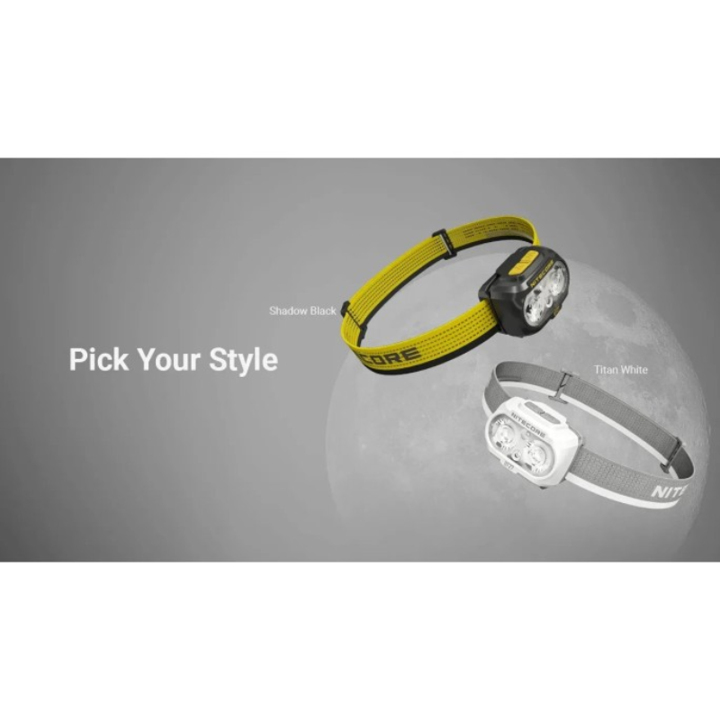 Nitecore UT27 MCT 800L High CRI Three Colour Temperatures Rechargeable Headlamp (Pro Package)