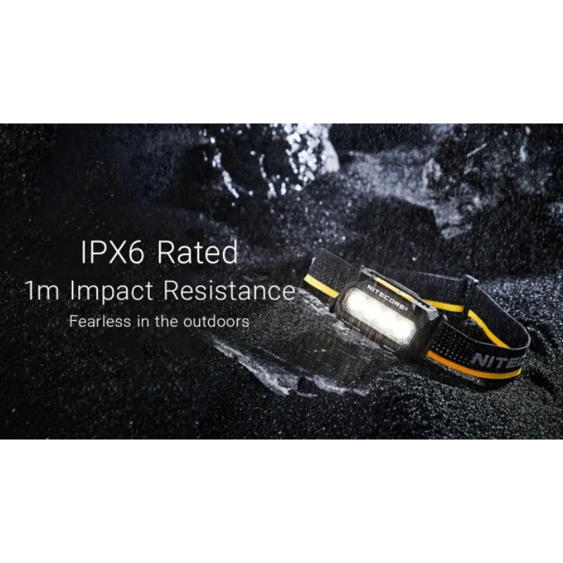 Nitecore HA27 UHE MCT 800L Multiple Color Temperatures Rechargeable Headlamp