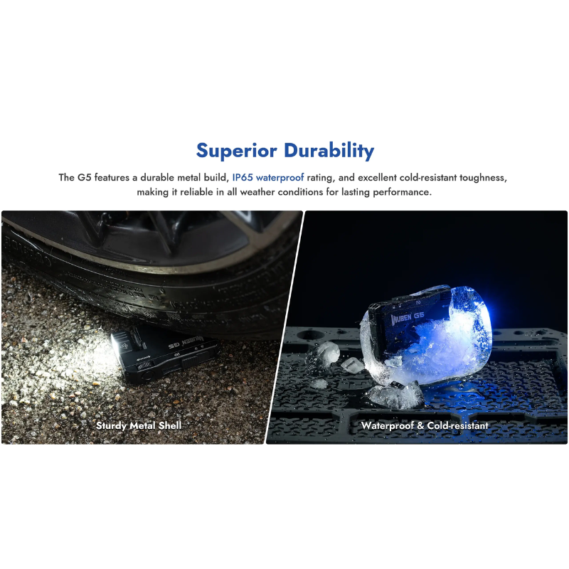 WUBEN G5 400 Lumens EDC Keychain Compact Rechargeable Flashlight